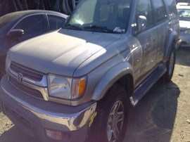 2002 TOYOTA 4RUNNER, SILVER, SR5, 3.4L, 2WD.  Z25954